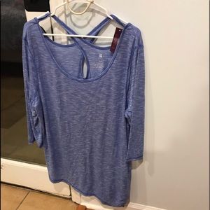 Lane Bryant Livi Active NEW tags 18 20 1X 2X blue